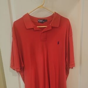 Polo by Ralph Lauren Men's XXL Classic Red Polo